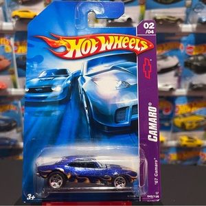 🔥🔥 Hot Wheels 1967 Camaro Rare All Metal With Opening Hood ! 2006 Release🔥🔥